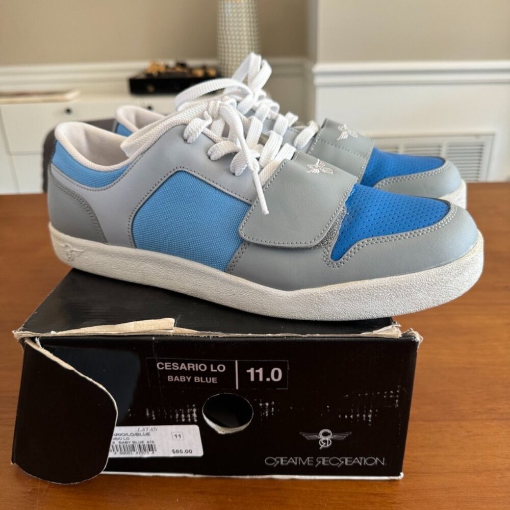 Creative Recreation Cesario Lo Baby Blue Men's size 11